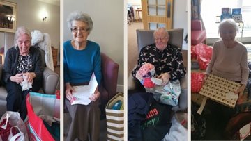 Morpeth care home celebrate Christmas with a change